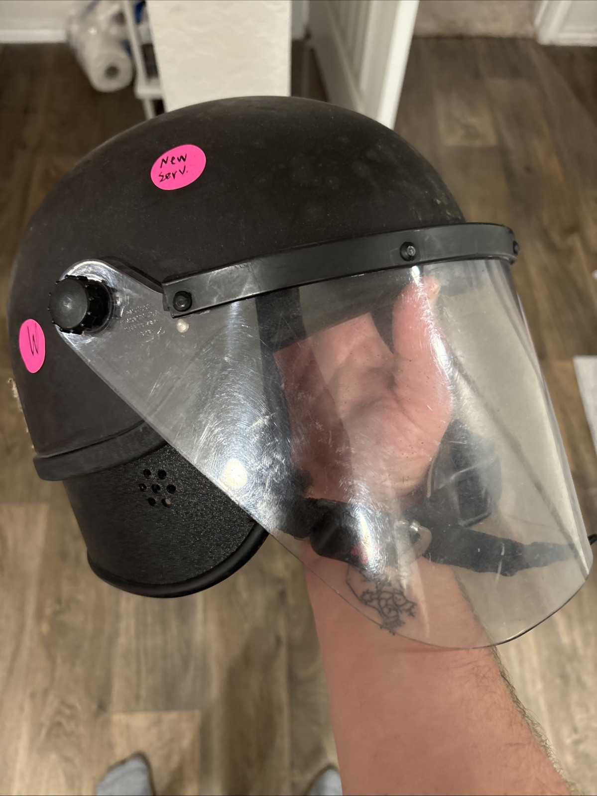 Police Surplus Riot Helmet tarkov cosplay