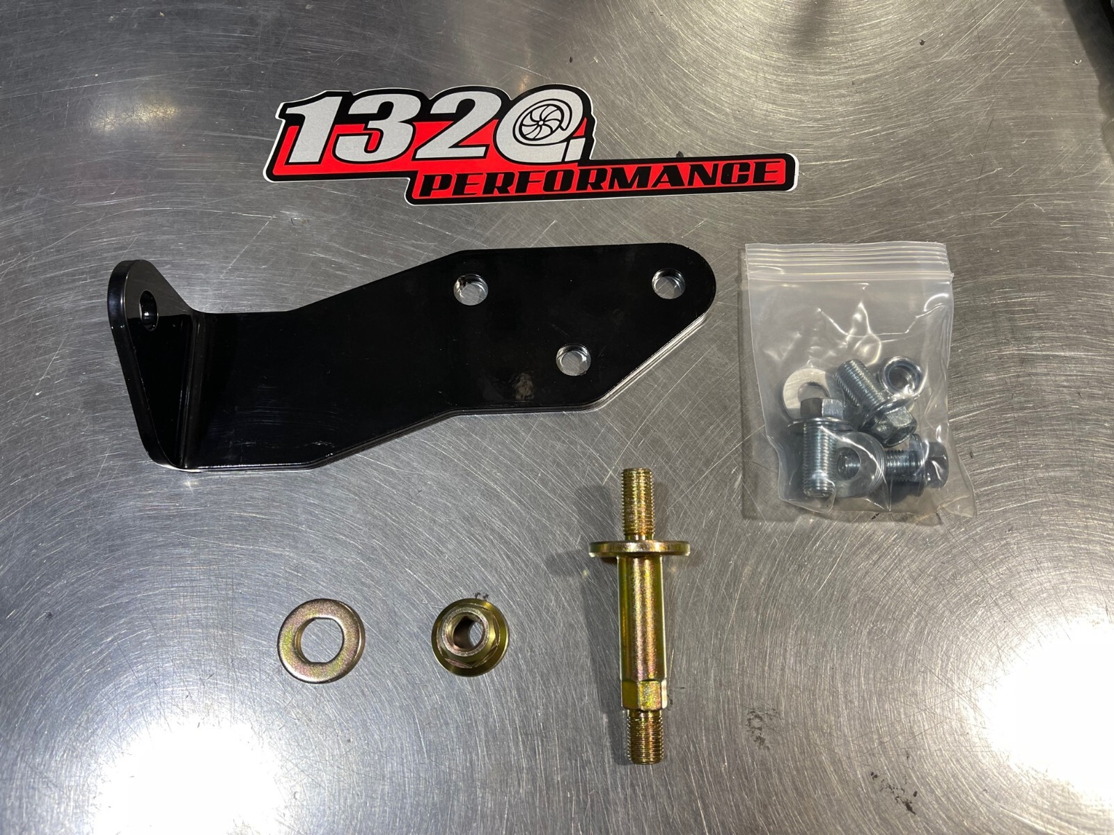 1320 B Series Low Profile Torque Mount Bracket kit OE B16 B18 EG EK DC2 Civic BK