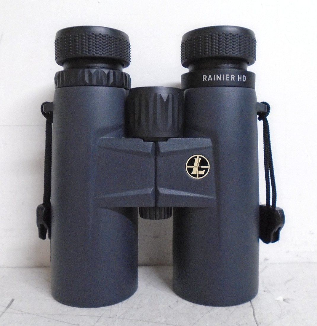 Leupold Rainier HD 10 x 42 Binocular w/ Lens Pen & Chest Harness Case | Black