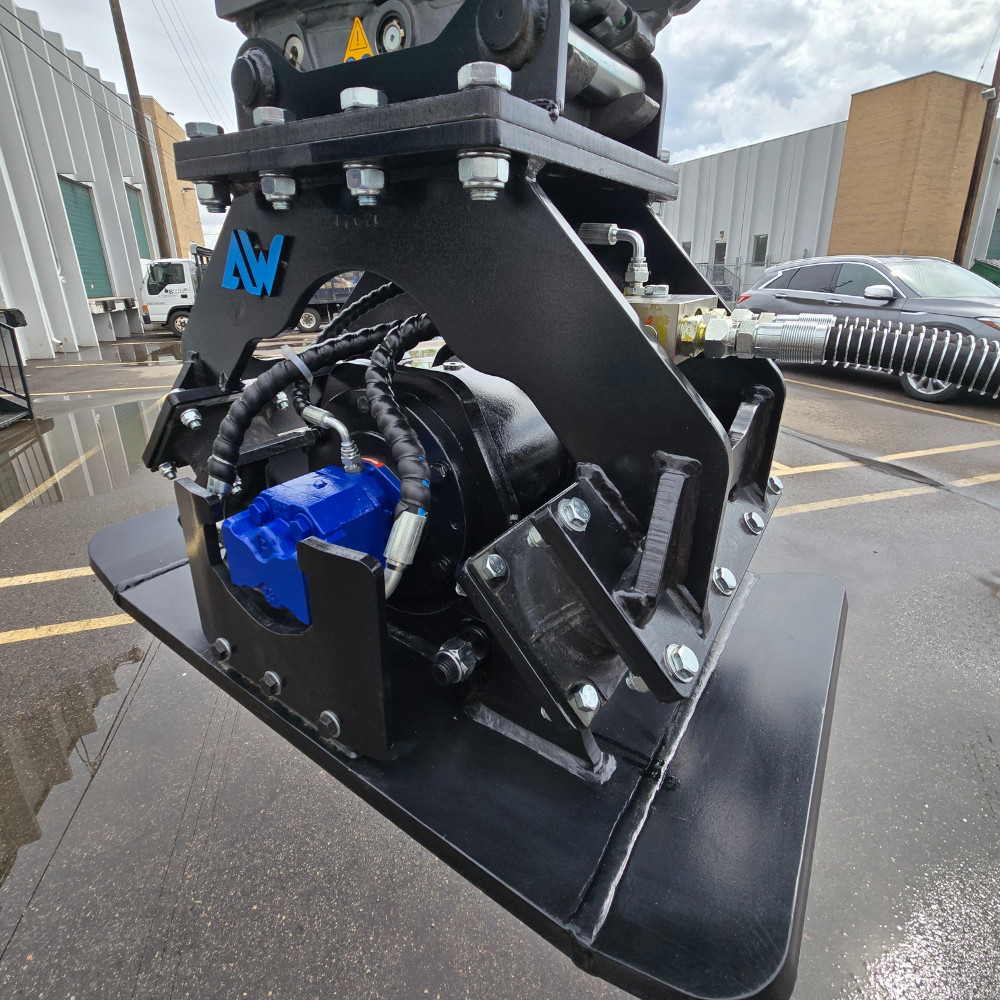 Excavator Compactor Plate - Excavators up to 6 tons - 22"x36"