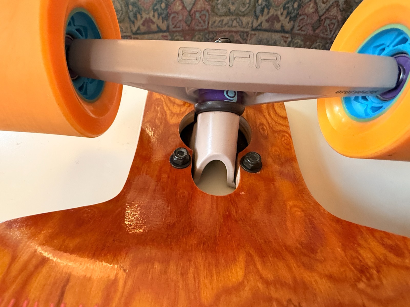 Pantheon Quest Longboard Complete Bear Gen 6 155 Seismic Alpha LDP Mango -Extras