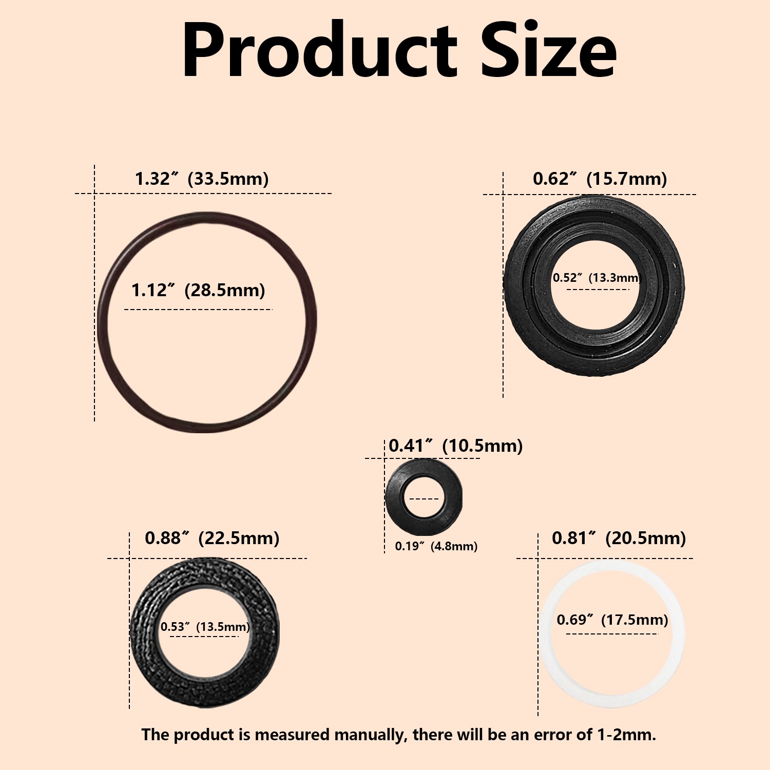 NEW 34262 Seals Rebuild Kit for Cat Pump 66DX 6DX Pressure Washer Pump 6DX35G1I