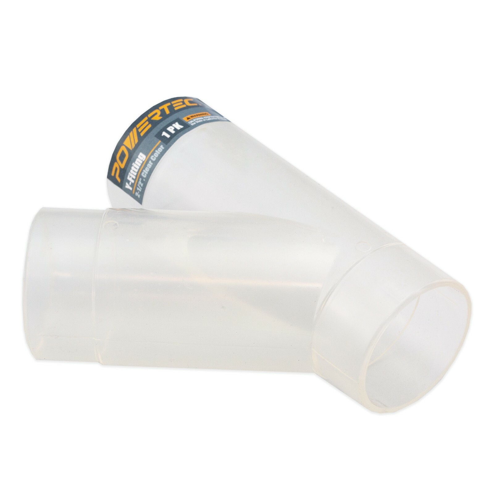 POWERTEC 2-1/2 inch Y-Fitting, Clear Color (70228)