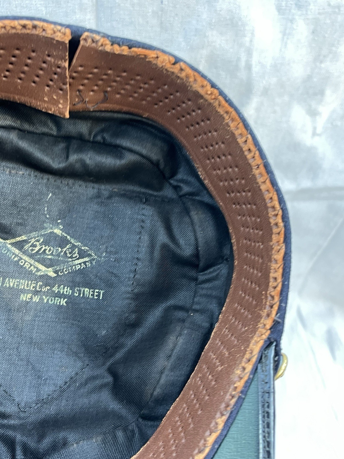 Original Rare Civil War US navy Kepi ANNAPOLIS MIDSHIPMAN'S Cap Hat Size Small