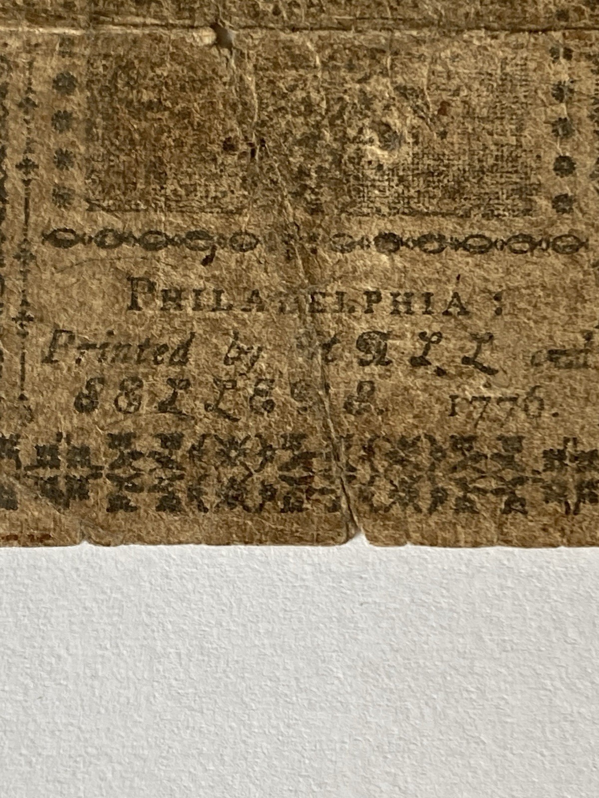 1776 Colonial America’s Continental Currency Nov 2 1776🇺🇸Rare $7 Dollars🇺🇸