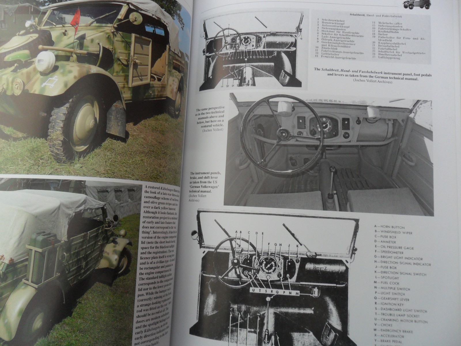 WWII German Army Book Kubelwagen on all Frontlines Volkswagen Type 82