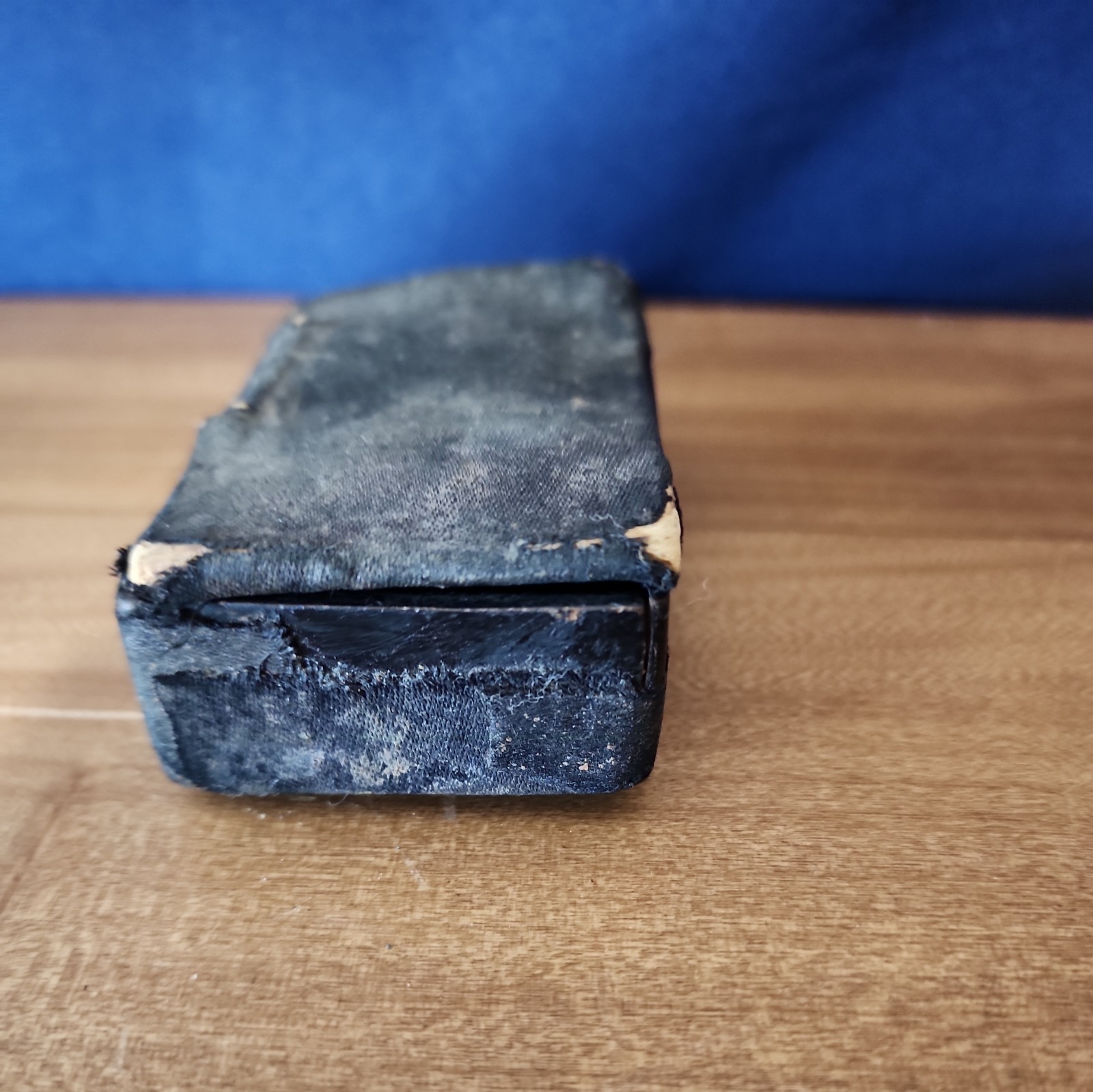 Antique Civil War Era Steel Lancet Blood Letting Fleam Surgical Tool in Case