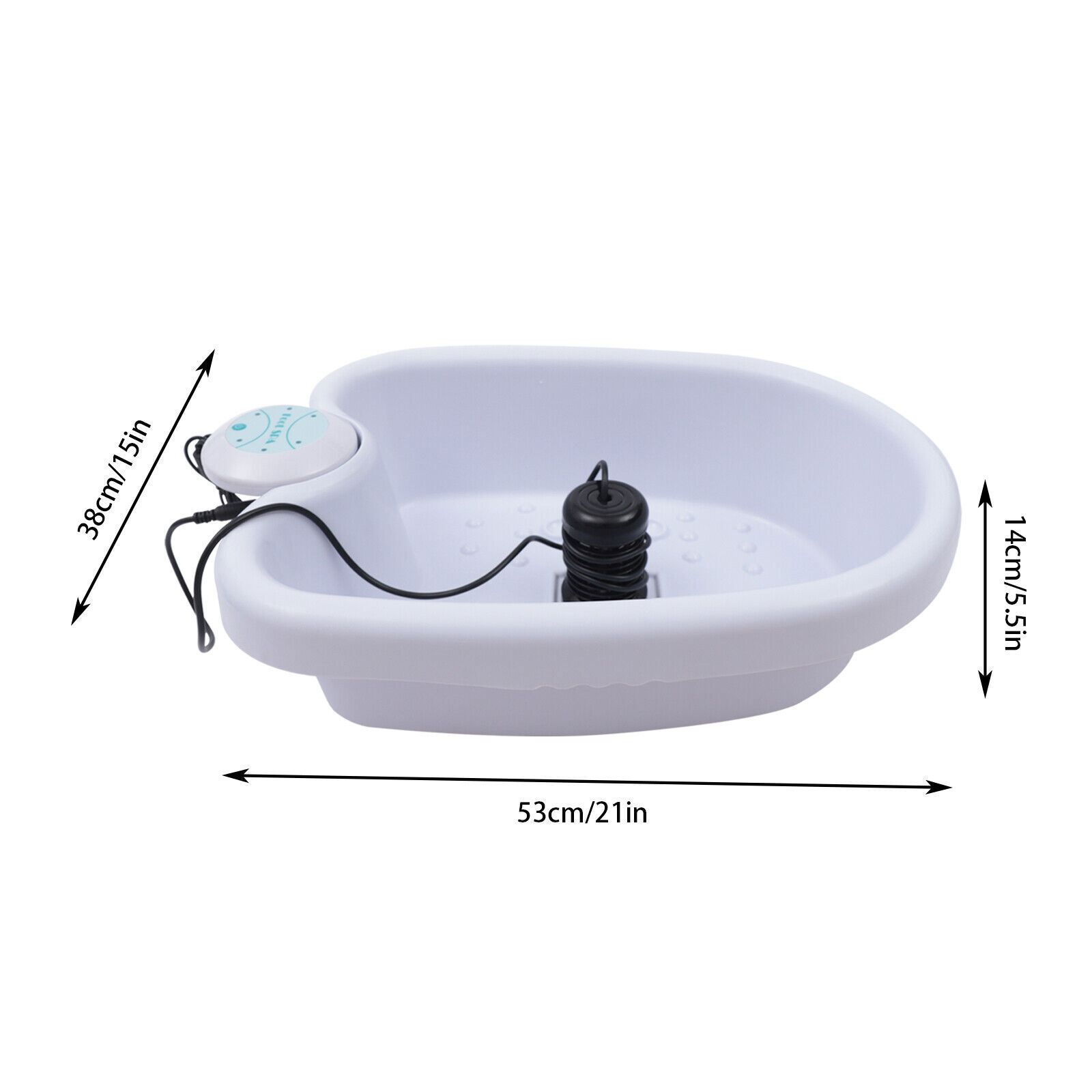 Ionic Detox Foot Bath Cleanse Spa Ion Kit Machine With Tub Basin Array For Home