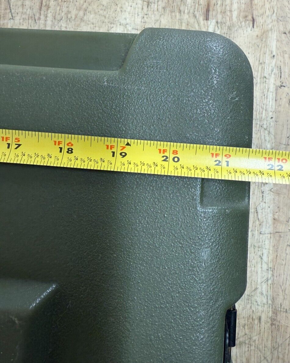 PSI Case 23X21.5X7" Green Military Waterproof Storage Container Hardigg