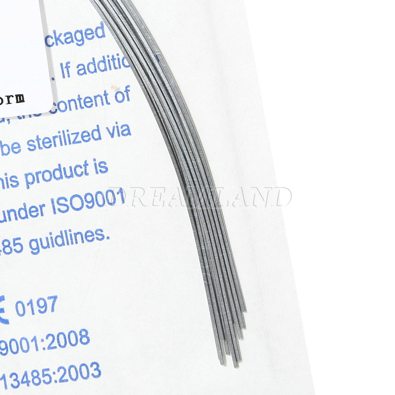 arcos de ortodoncia niti super elástico rectángulos ovoide dental