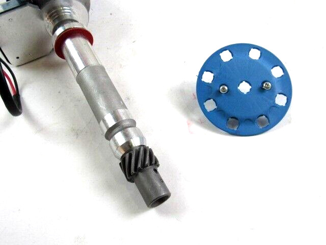 SBC Chevy 283-350 BBC 396-454 RTR Electronic Distributor Blue D33141BU