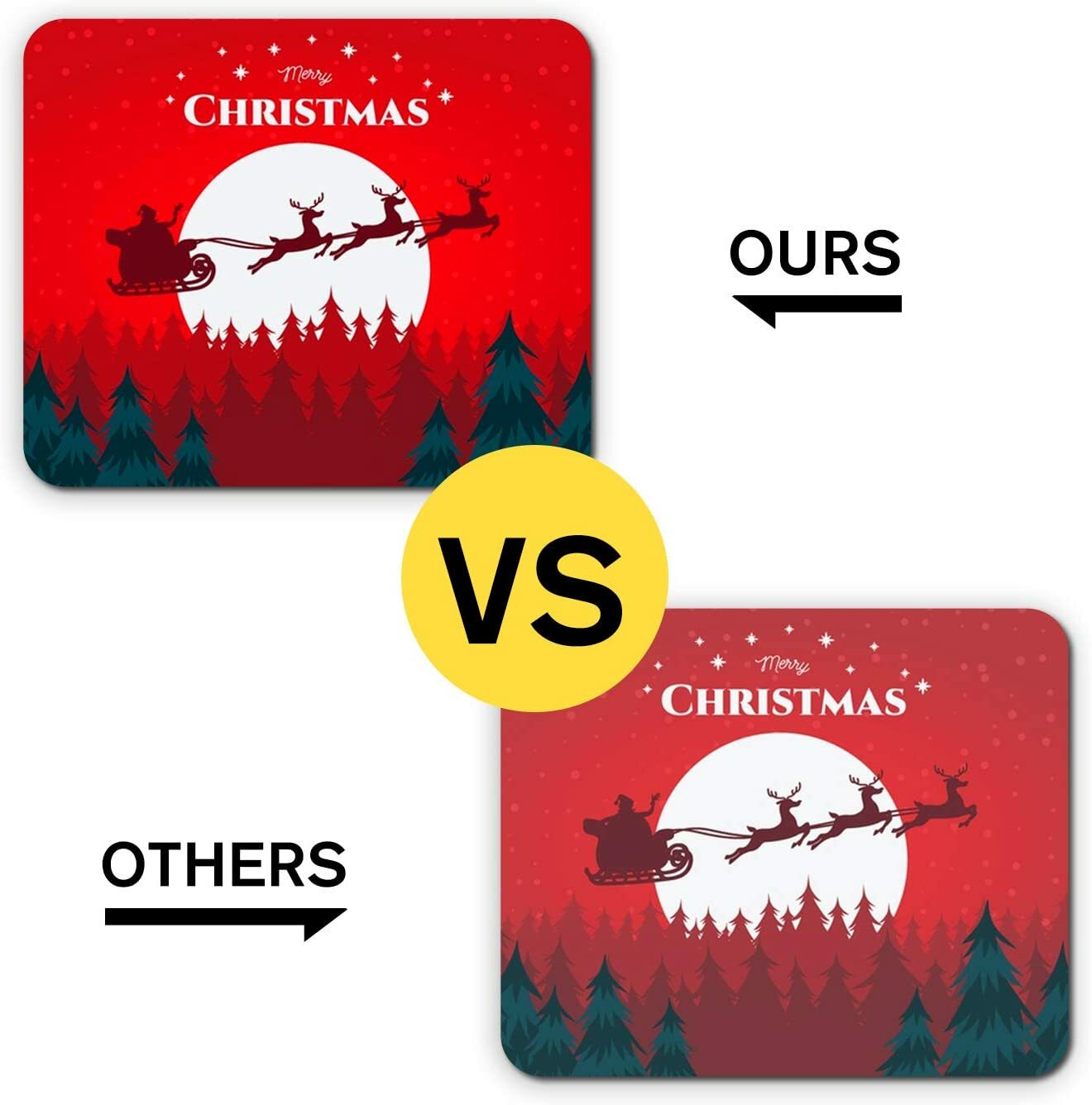 A-SUB Sublimation Blanks, 24PK Large Extended Gaming Mouse Pads 9.4"x7.9"x0.08"