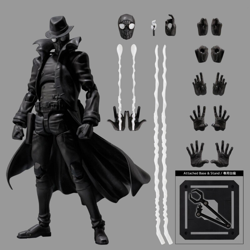 Spider-Man Noir Action Figure Toys Model Collectables PVC Statue Gift Boxed New