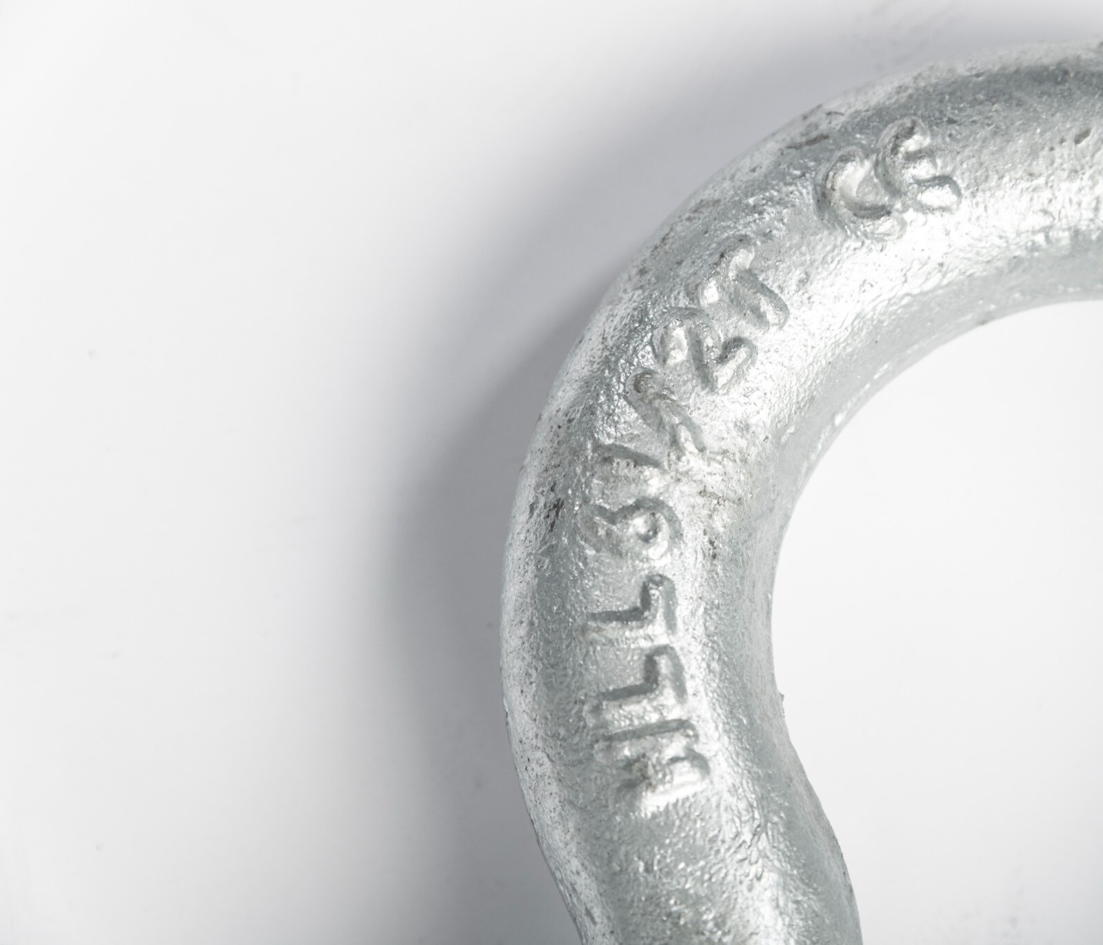 Open Box 7/8" D Ring Bow Shackle Screw w Blue Pin Clevis Rigging Towing 6.5 Ton