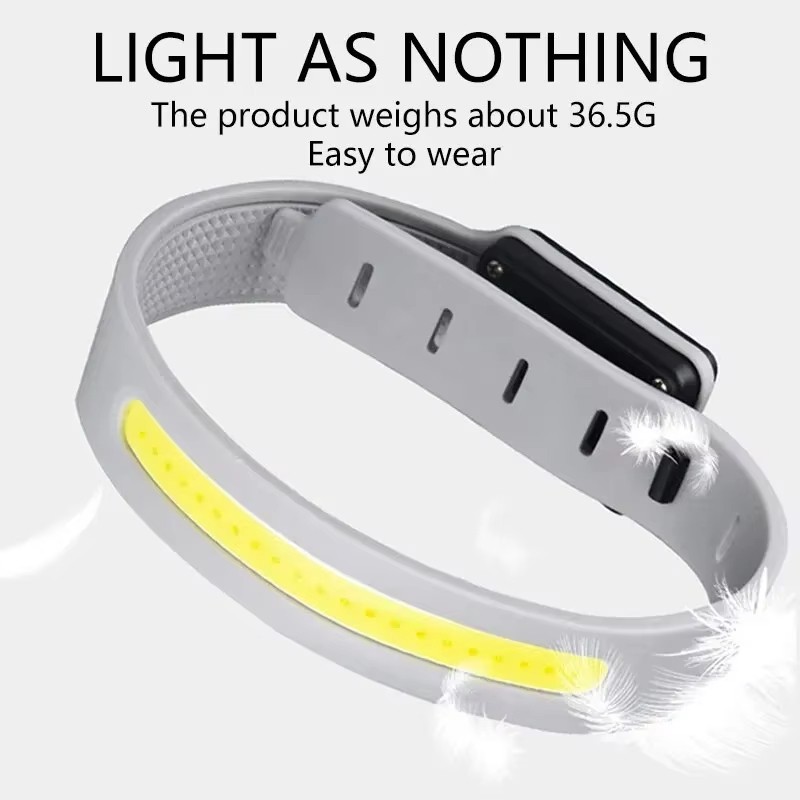 COB LED Armband Light 500LM USB-C Rechargeable Running Safety Warning Light