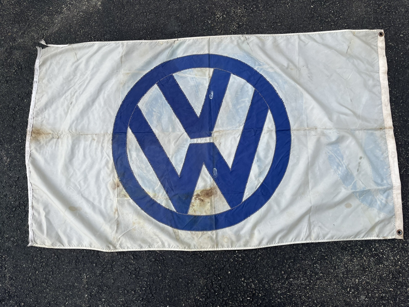 Original Volkswagen Dealership Flag Banner Sign