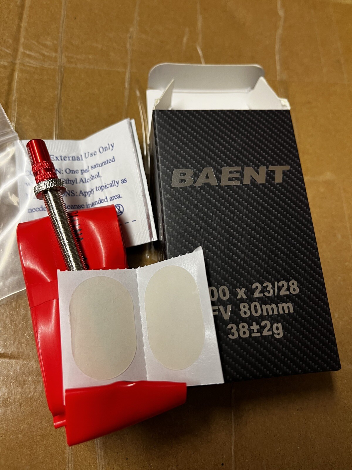 (2 pack) BAENT Ultralight Bicycle 700C TPU Inner Tube 700*23-28C FV 80mm