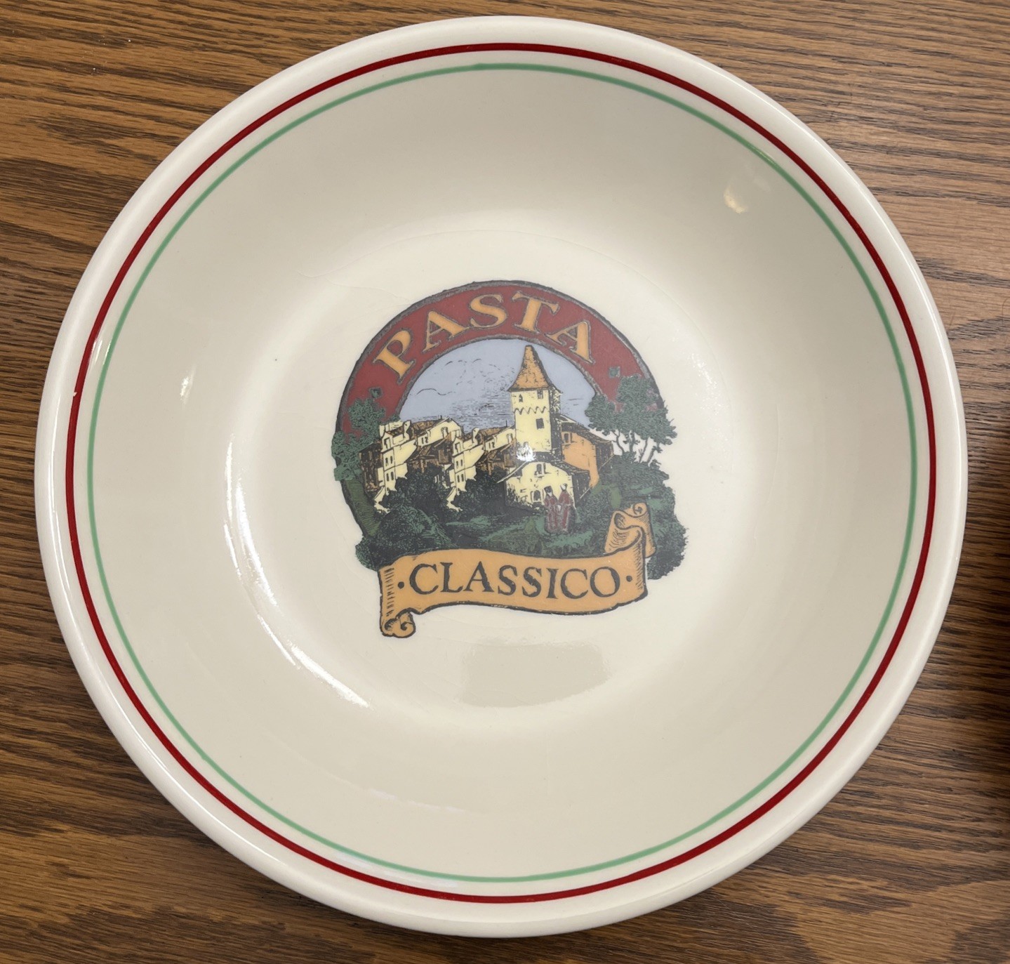 Classico Pasta Bowls Lot of 2 Made in Portugal Certified Int’l Corp.