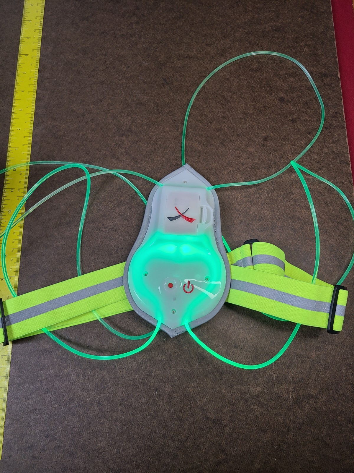 Nox Gear Tracer 360 Visibility Vest Size XL New/Open Box, tested.