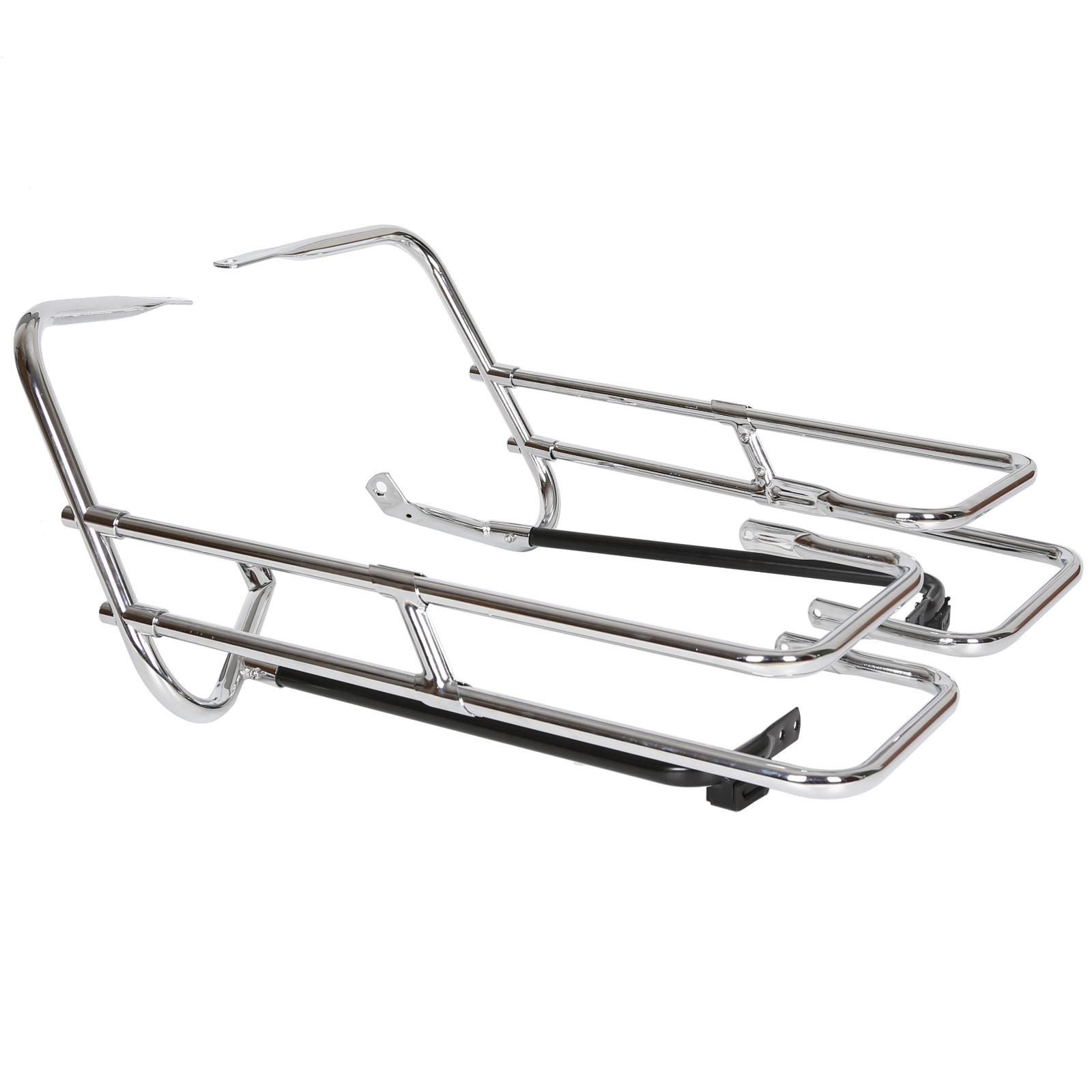 Saddle Bag Guard Rail Bracket For 97-08 Harley Davidson Road King Electra Glide