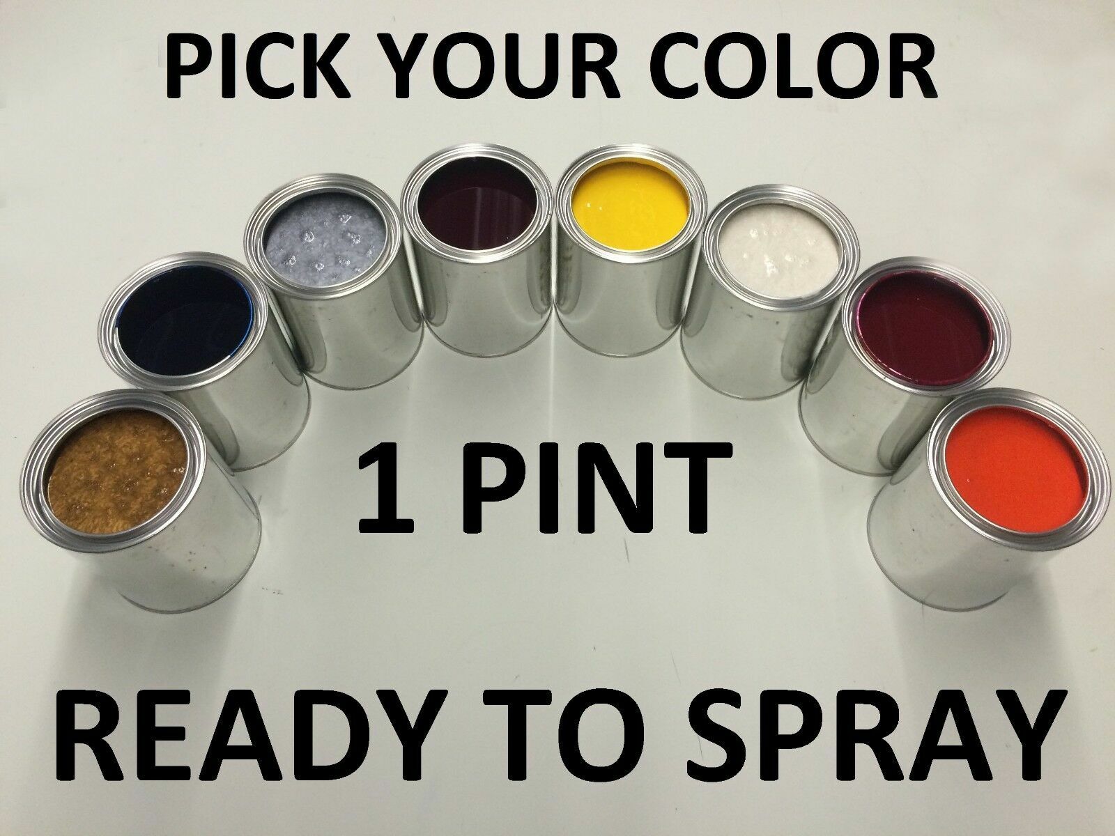 Pick Your Color Ready to Spray 1 Pint Paint for Chevy GMC Pontiac Buick Cadillac