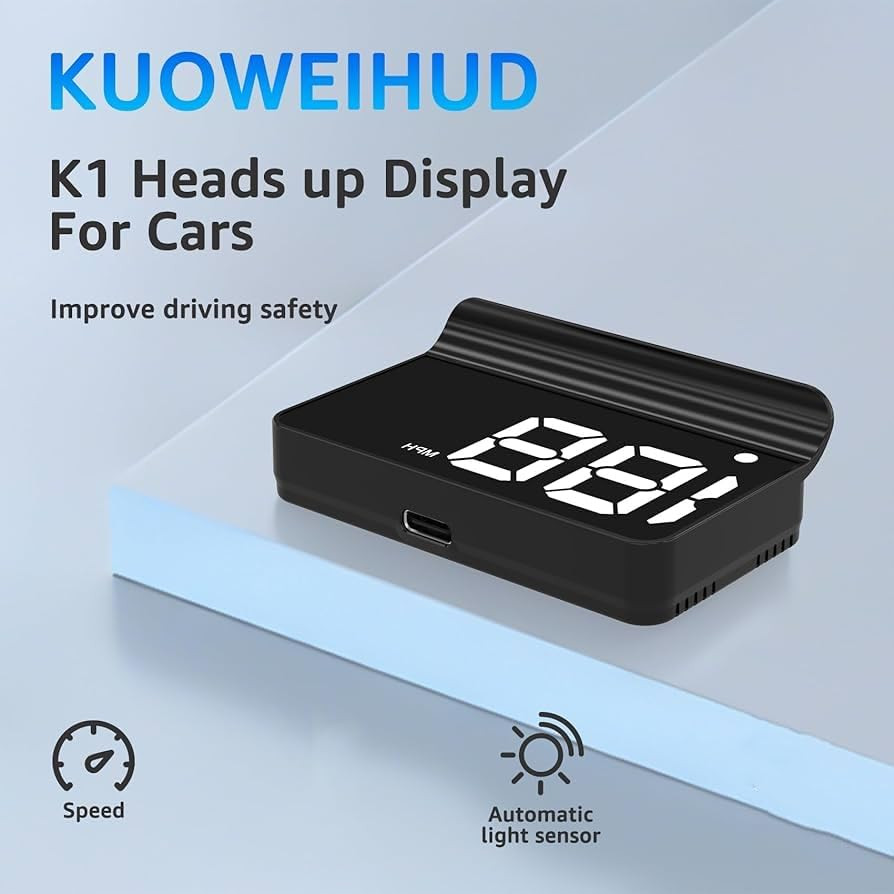 Heads up Display for Cars,Car Hud,Head up Display for Car,Digital GPS HUD Speedo