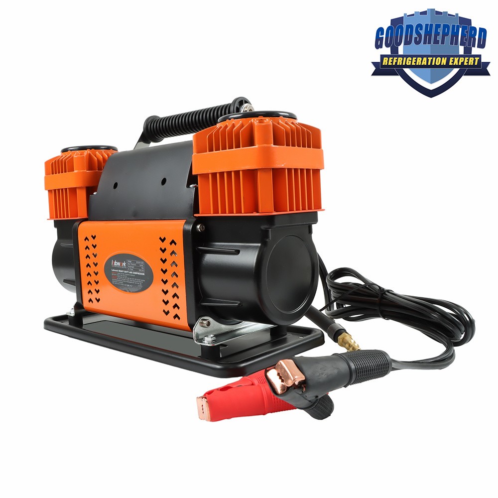 For Truck Tires 150 PSI Dual Cylinder 12V Portable Tire Inflator Heavy Duty