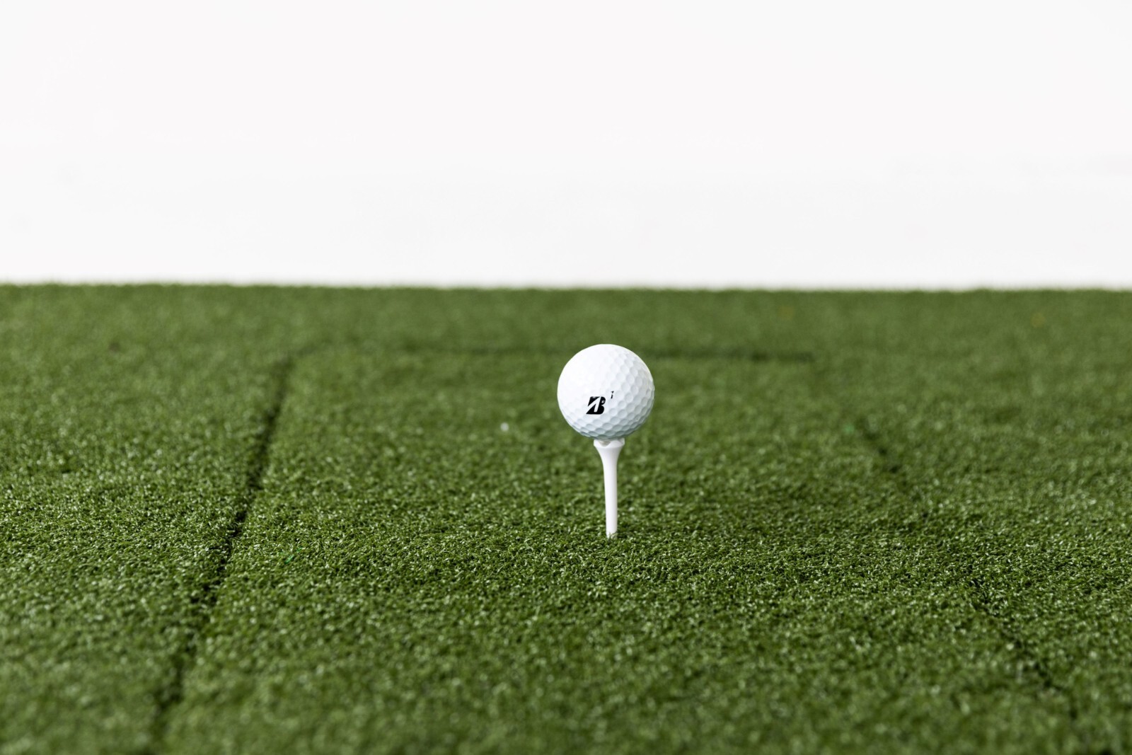 Beaver Tail Hitting Strip - The Most Realistic Golf Simulator Hitting Mat Strip