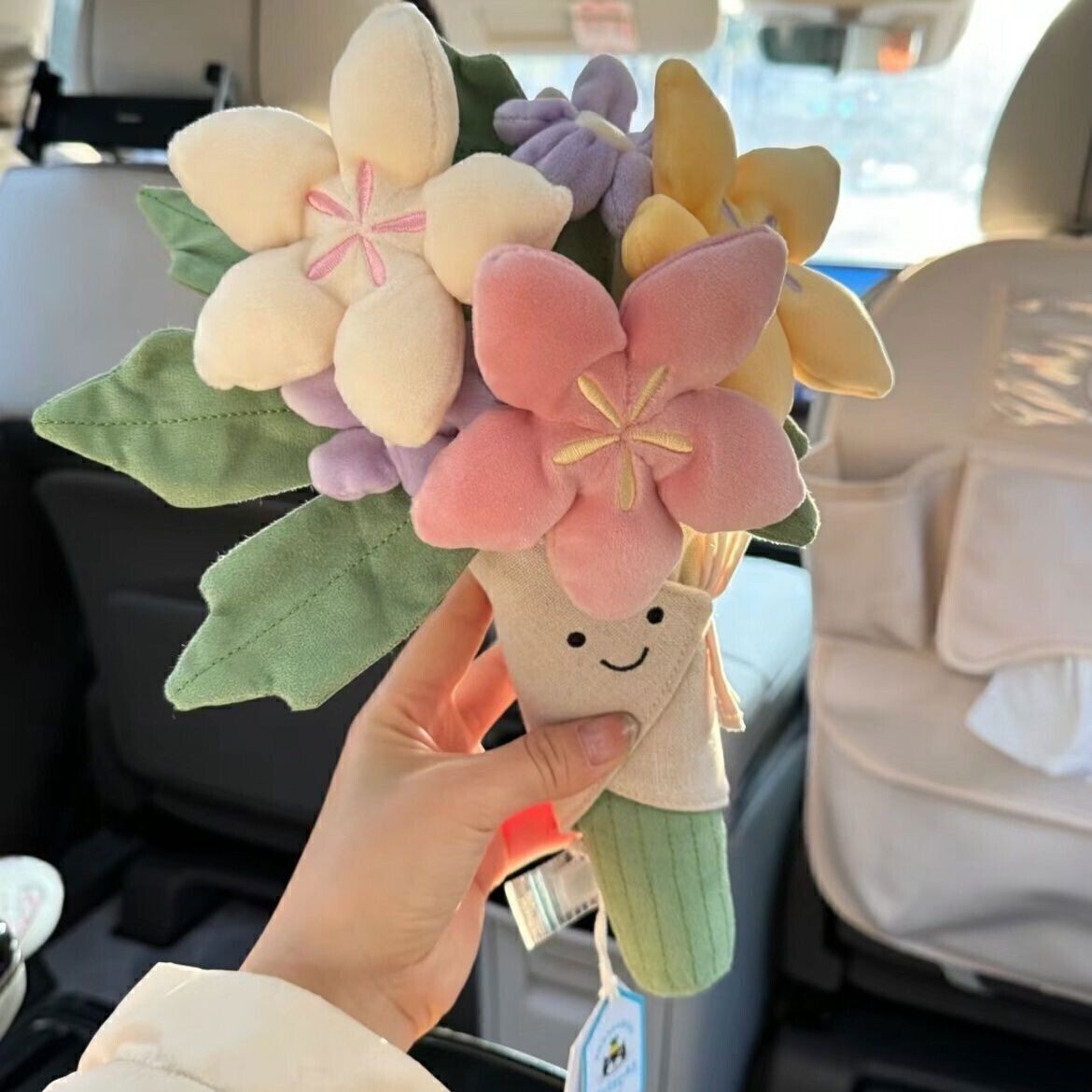 Jellycat Bouquet Flowers Toy Girls Birthday Wedding Gifts Doll Toy NWT