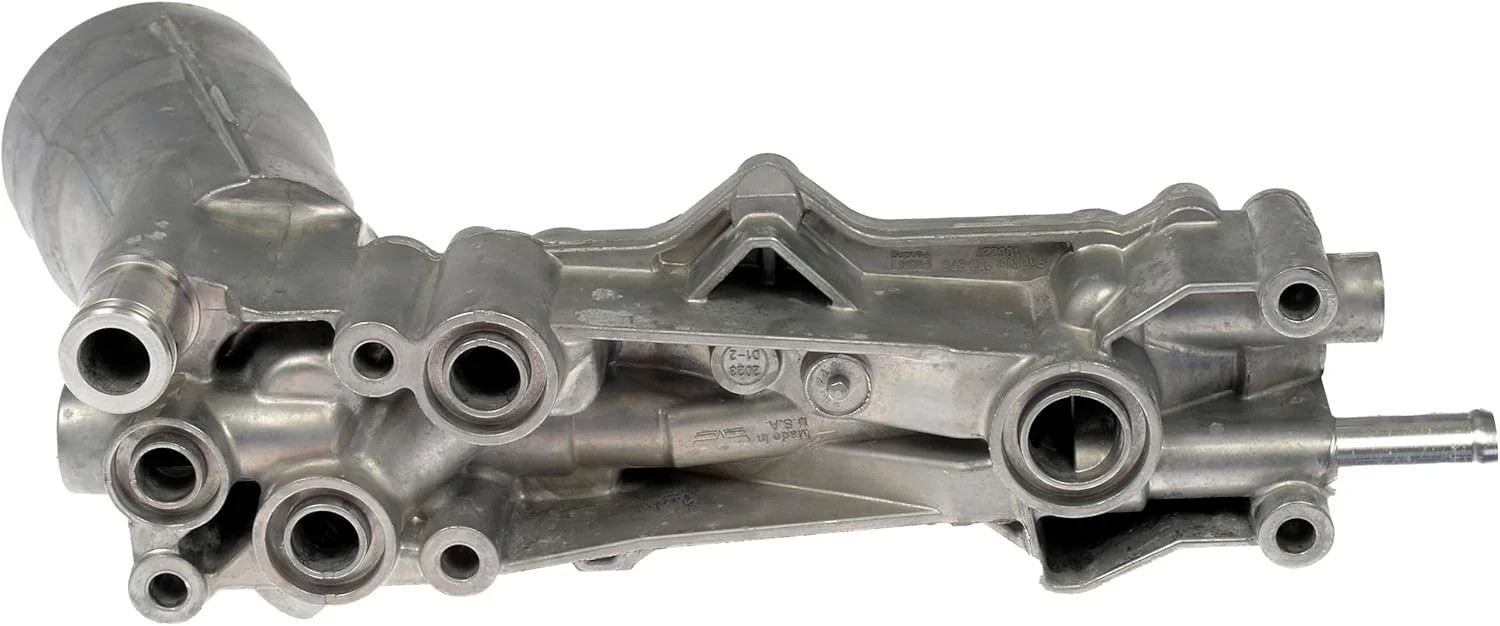 Dorman 926-959 Upgraded Aluminum Engine Oil Filter Housing Oil Cooler And Filter