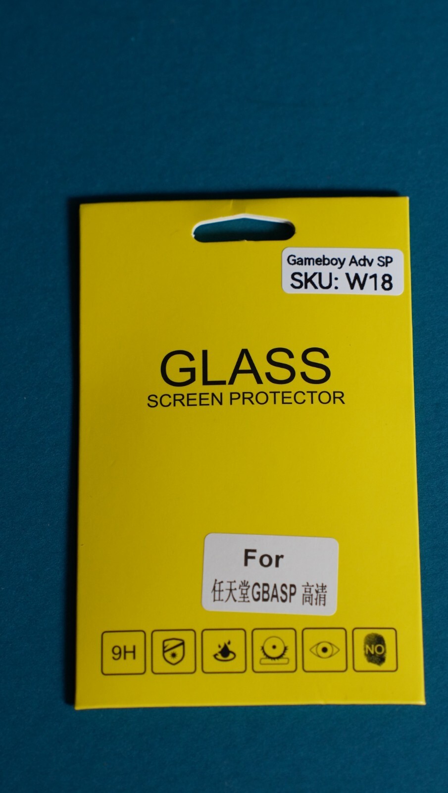 Tempered Glass Screen Protector for Nintendo Game Boy Advance SP GBA SP - USA