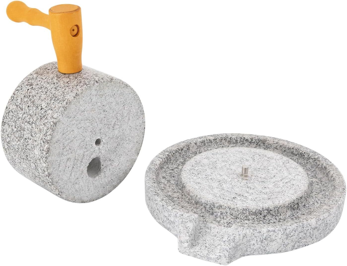 Stone Grainer Mill, Hand Stone Grinder Natural Granite Paste Mill