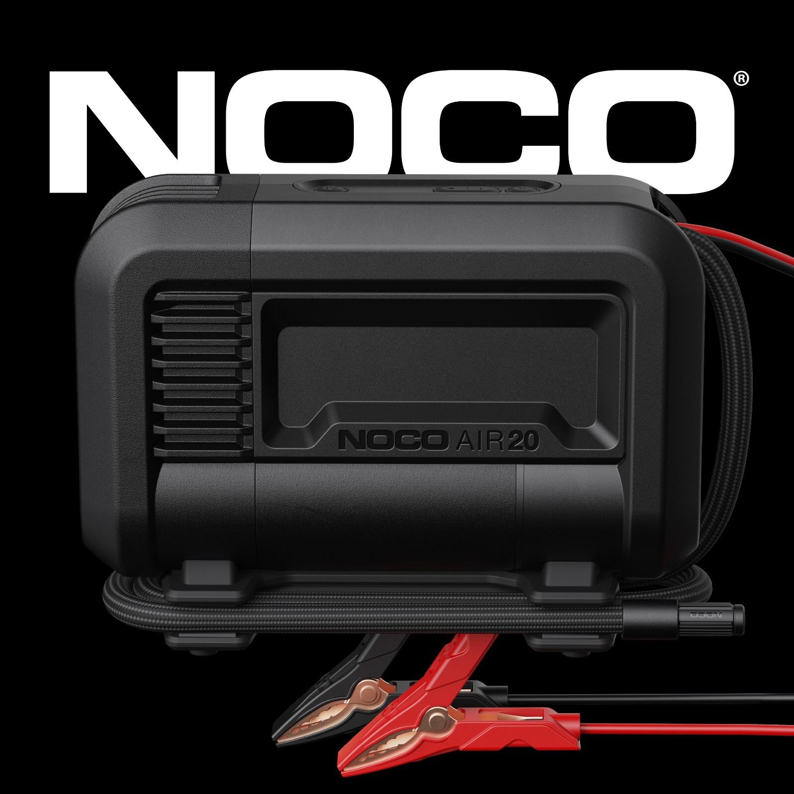 NOCO AIR20 UltraFast 20A 100 PSI 12V Portable Tire Inflator and Air Compressor