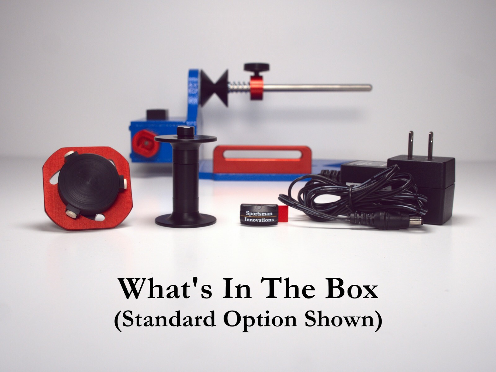 Fish On Spooler Pro (12v DC + 110v AC) - Fishing Line Spooling Station