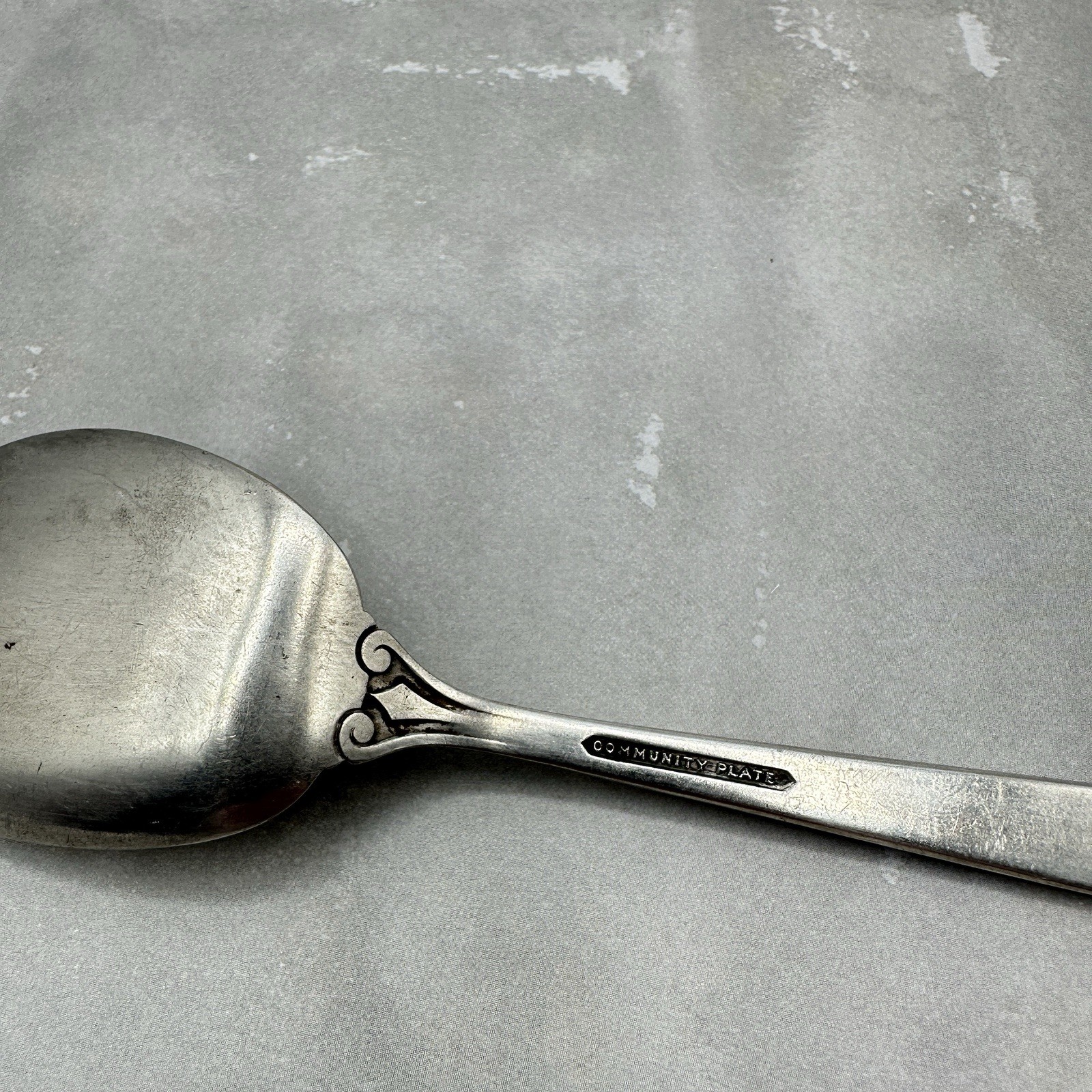 Oneida King Cedric Jelly Server 6" Community Plate Silverplate 1933 Replacement