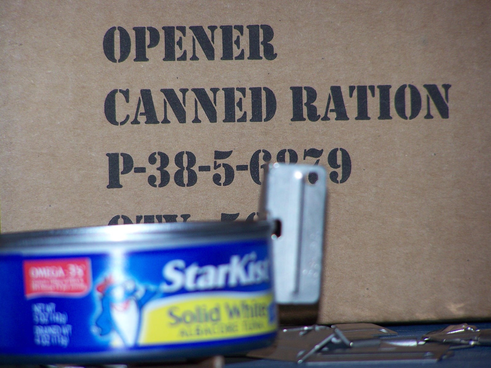 5 P38 Shelby Can Opener Military USMC Army Camping Hiking Scout f Mess Kit P-38