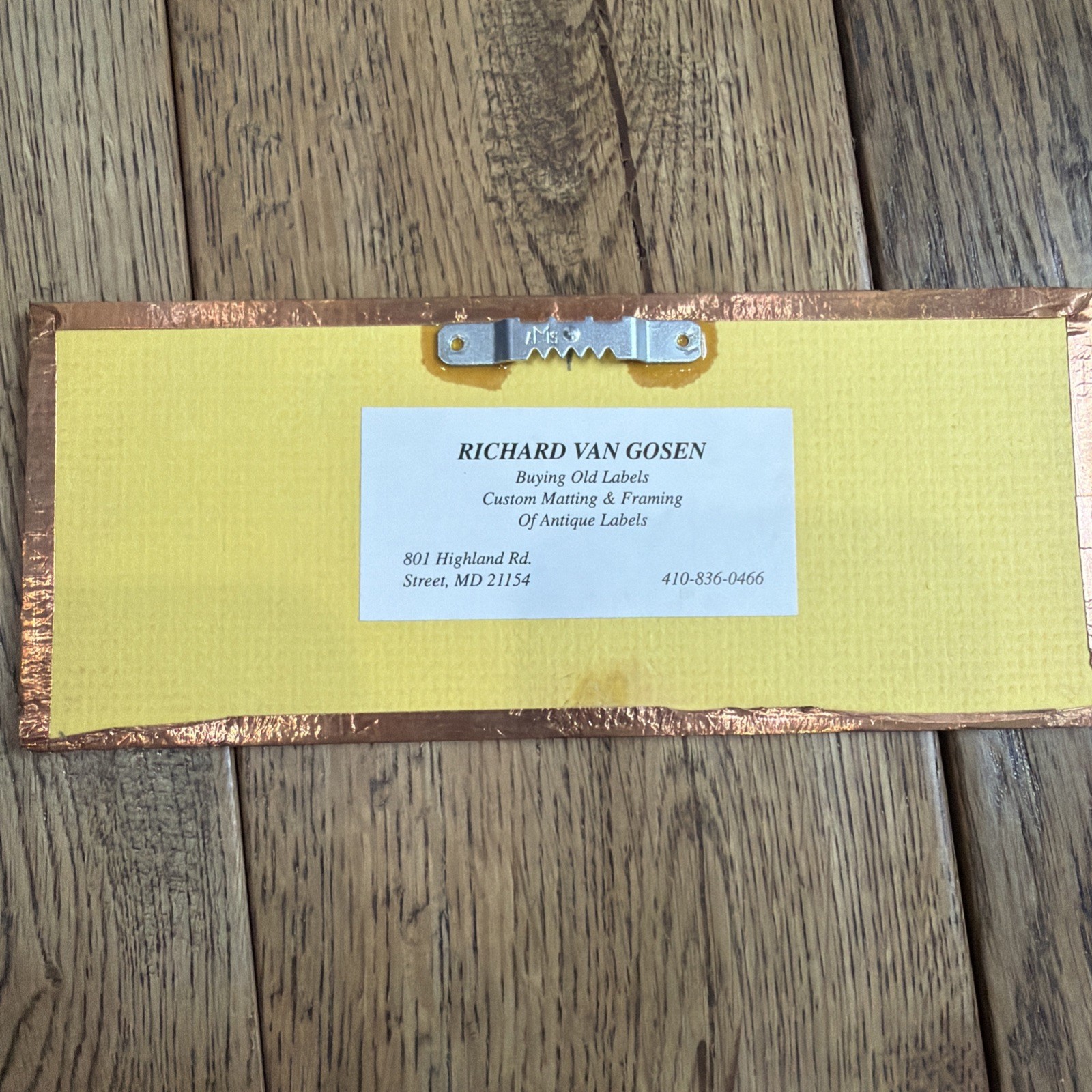 Vintage Framed 1940 National Bank & Trust Schwenksville Personal Check