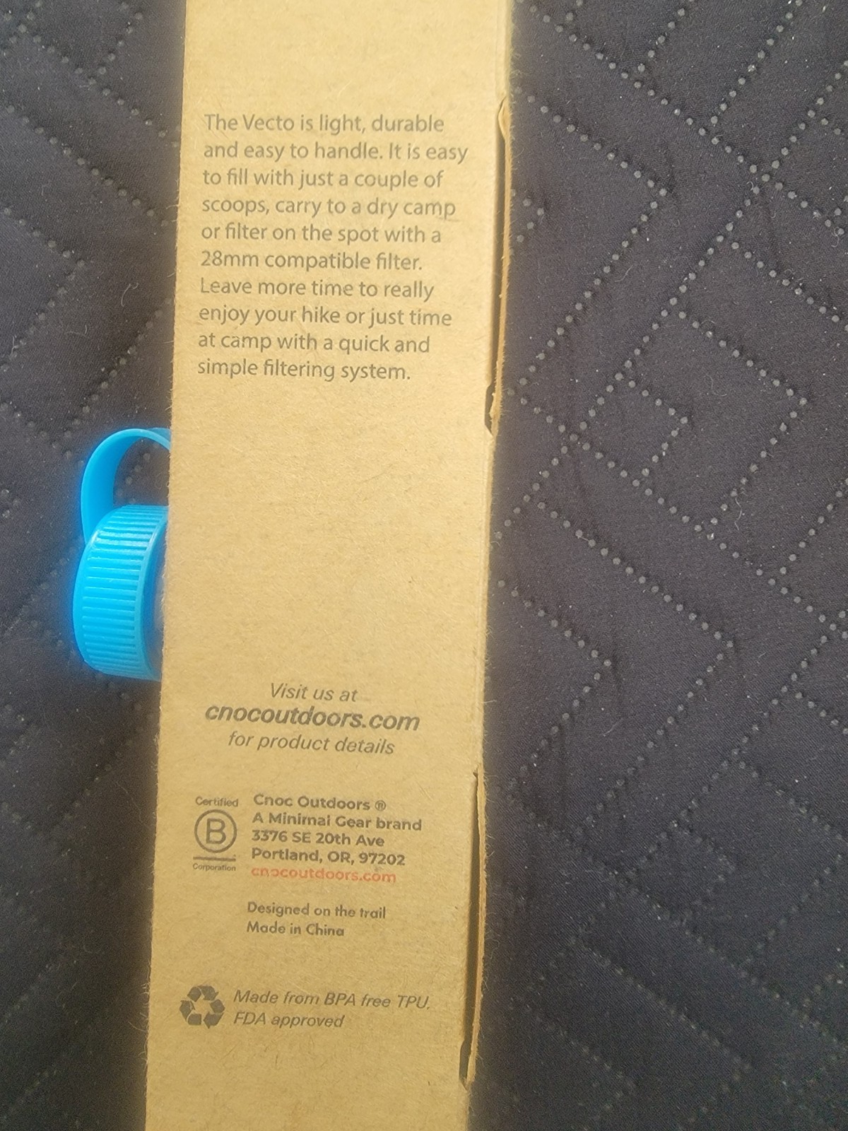 Squeeze / Gravity Water Filtration System Sawyer Mini & CNOC Premium 2L Bladder