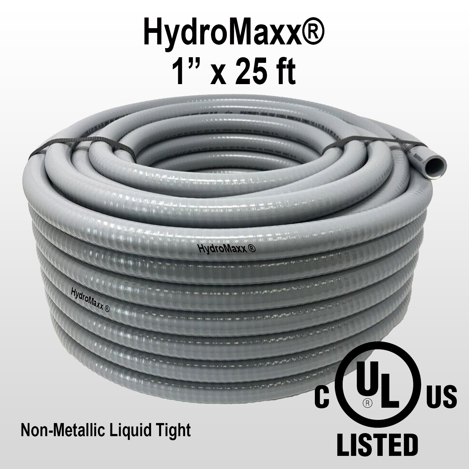 1" x 25 ft  Flexible Liquid Tight, Non-Metallic Electrical Conduit - UL Listed