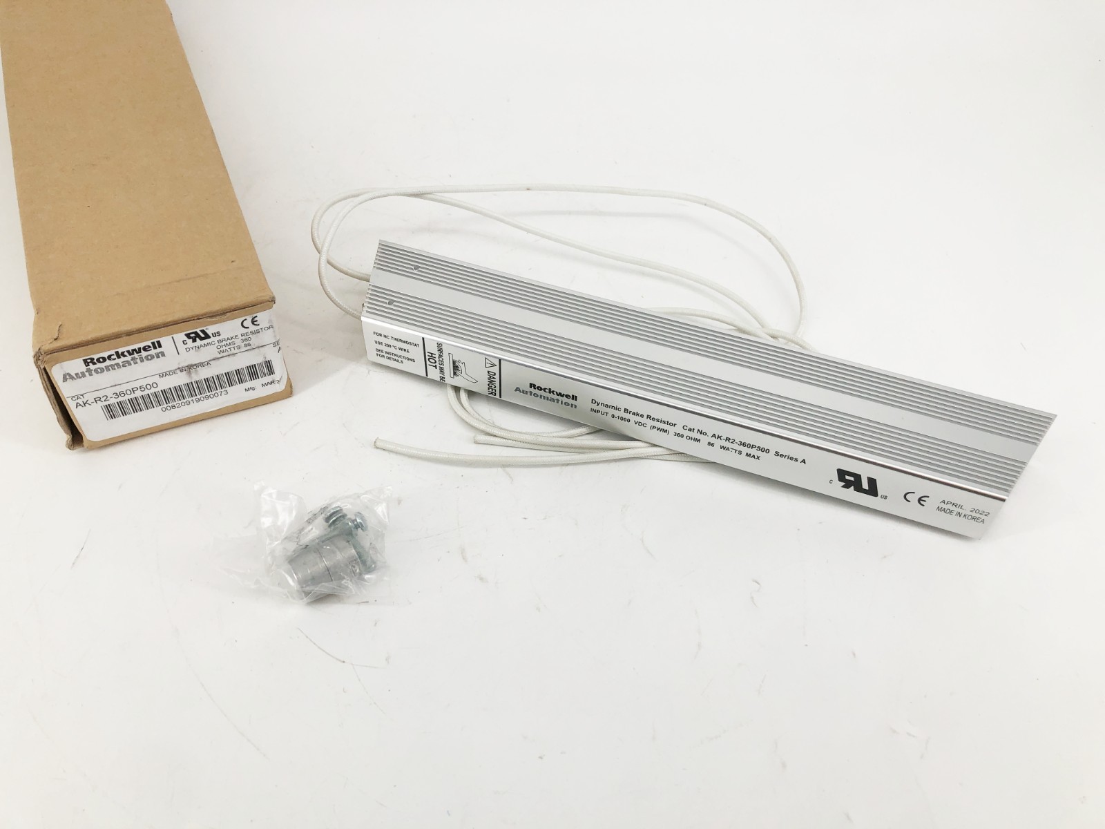 New Rockwell Automation AK-R2-360P500 Dynamic Brake Resistor 360 Ohms 86W