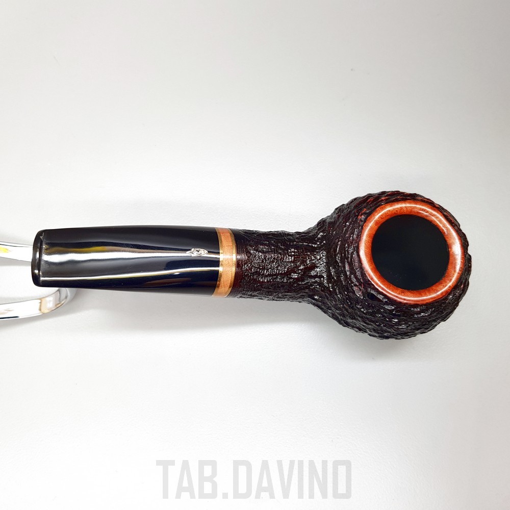 Savinelli Porto Cervo Zigrinata 320 9Mm Made In Italy
