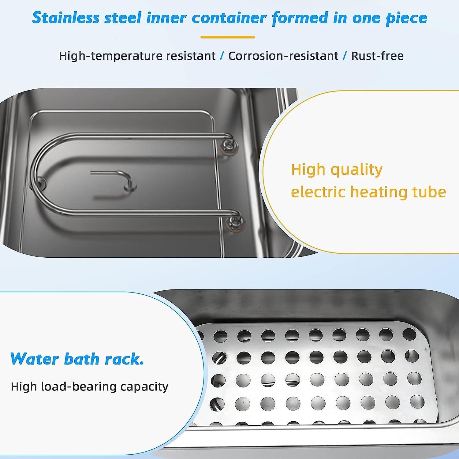 Lab Water Bath Heater 3.0L Digital Thermostat Laboratory Water Bath 110V 300W