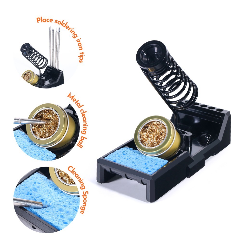 775W T12 Soldering Station Digital Hot Air Rework Station Heating with Lamp