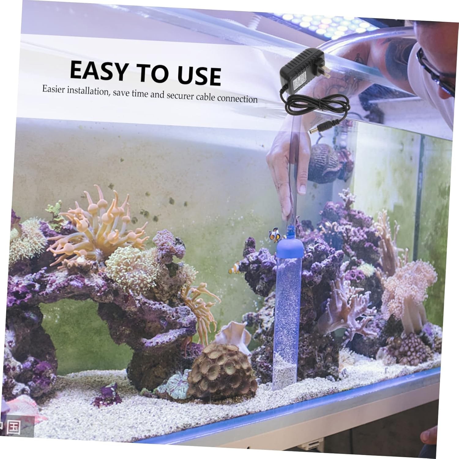 AC 100-240V to DC 12V 2A Power Supply Adapter Heavy-Duty LED Light Strip 24W SMD