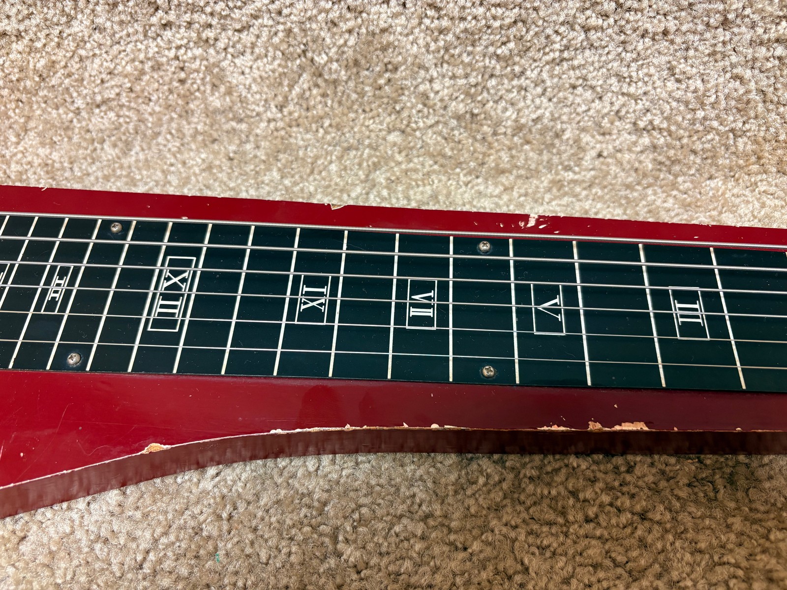 Guyatone Lap Steel HG-92 HG-99 Red MIJ 1960s