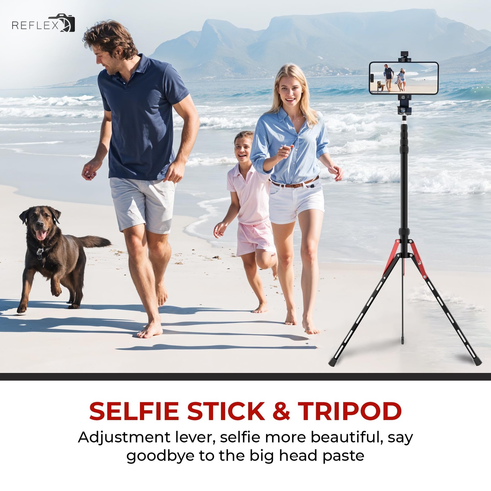 Aluminum Travel Light Stand 7ft 3" - 88" - Lightweight, Compact & Portable 3/...