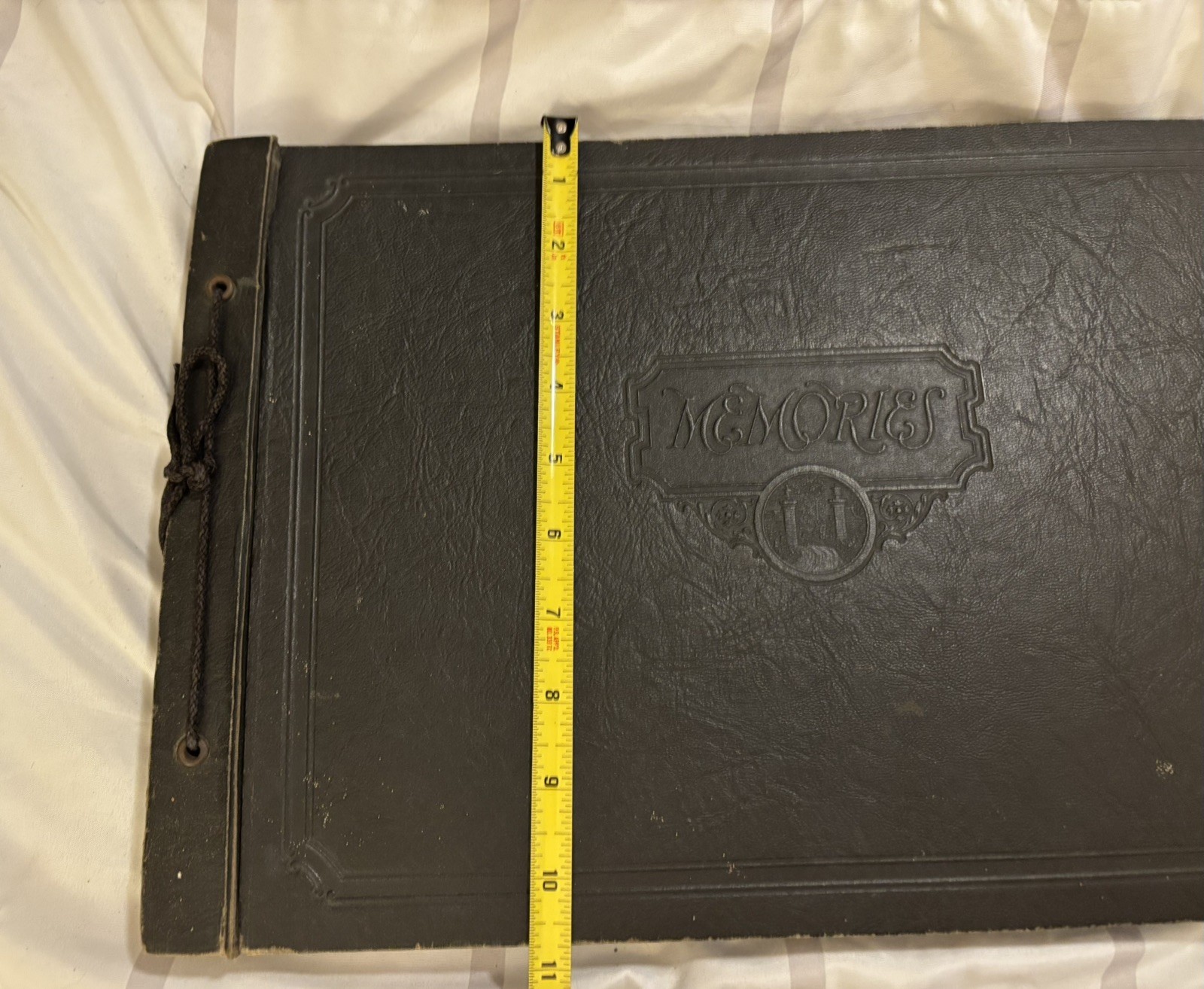 Antique 1923/24 High School Memories Scrapbook Felt Letter Invitations Playbill