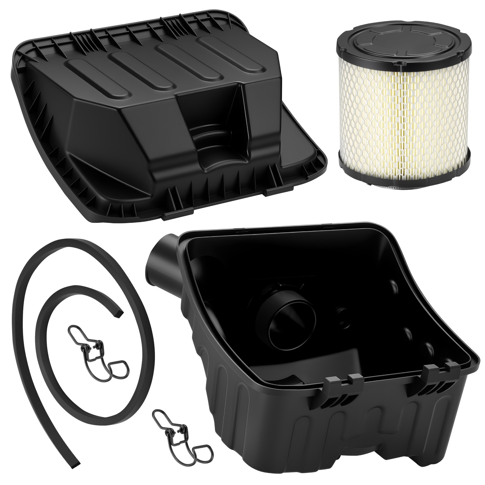 AIR INTAKE AIRBOX ASSEMBLY & AIR FILTER ELEMENT FOR POLARIS RANGER 570 500 ETX