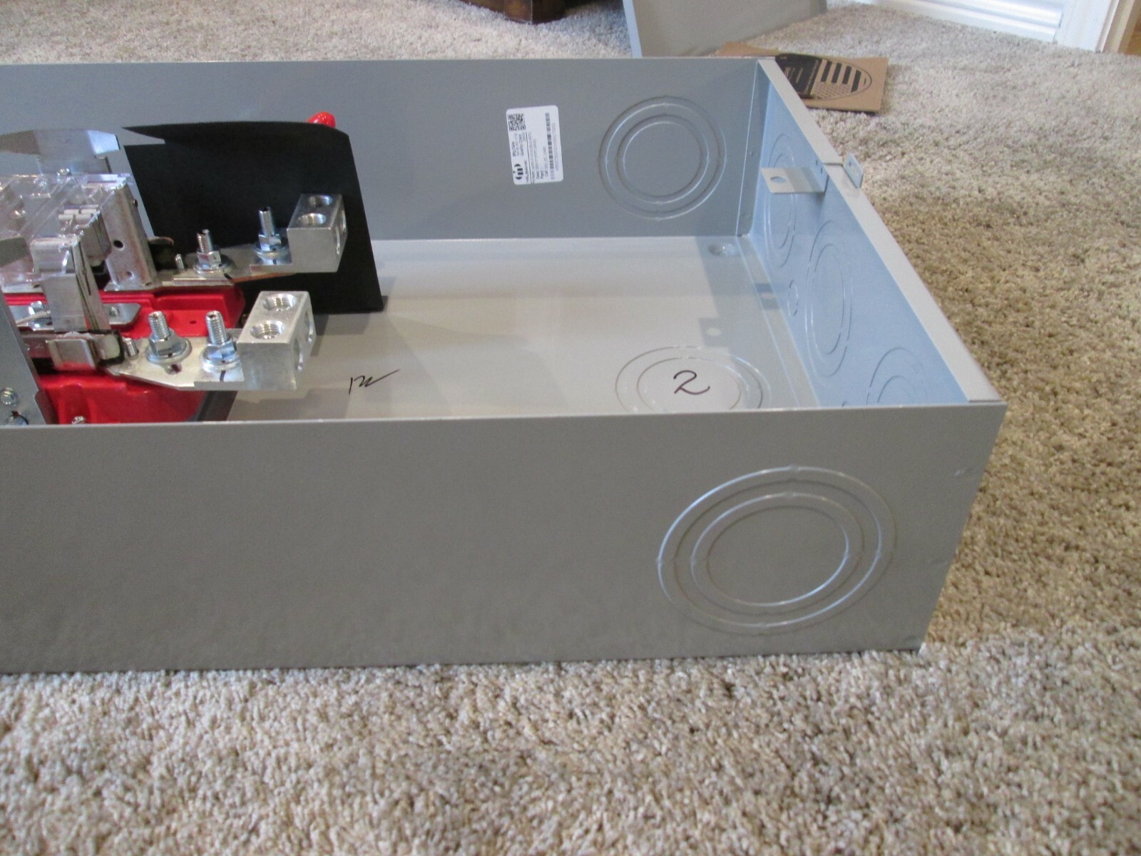 MILBANK meter socket 320 amp - Single Phase - 5T BYPS (U4362-R-K3-K2-BLG-AEPU)