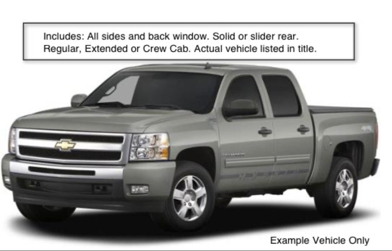 Chevy 1500 Extended Cab Precut Complete Window Tint Nano Ceramic